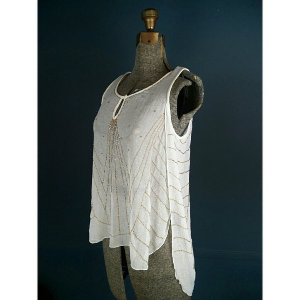 ITOO Hand-Beaded Coachella Top